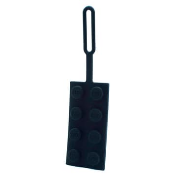 Black Brick Luggage Tag