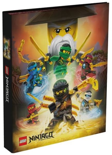 Ninjago 4 Ninjas Ring Binder (4-Rings)