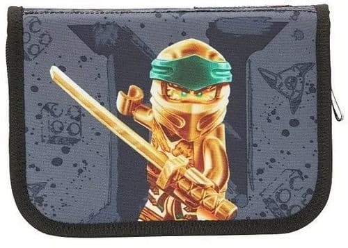 Ninjago Golden Lloyd Pencil Case with Pencils