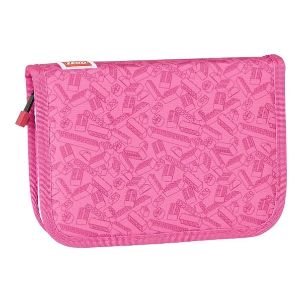 Violet Pencil Case with Pencils