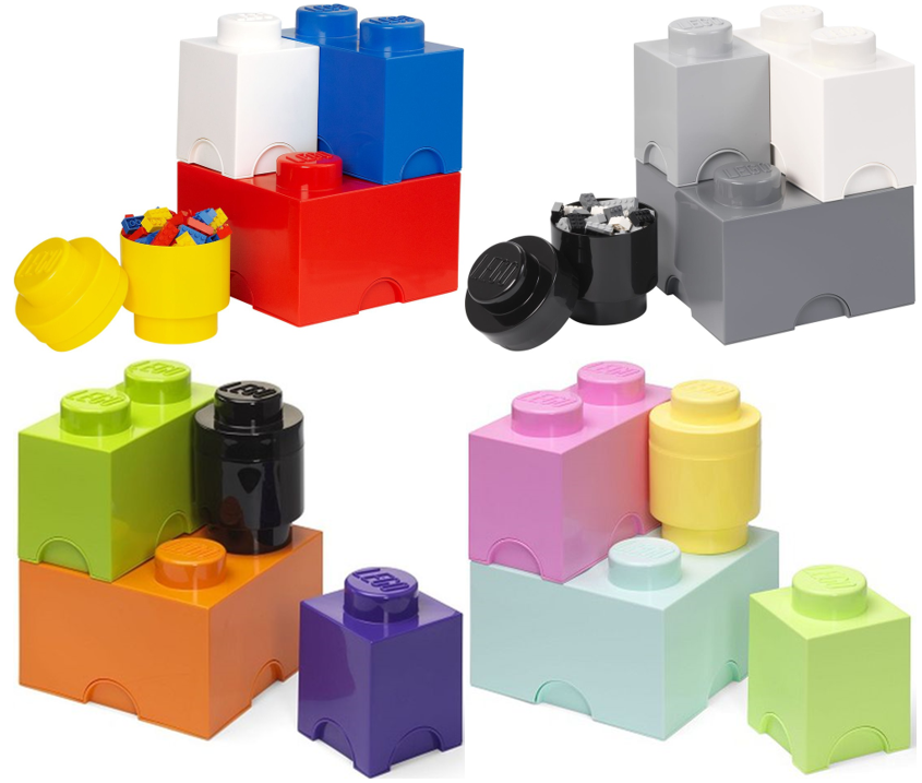 Storage Brick Multi-Pack 4 Pieces (All Colors)