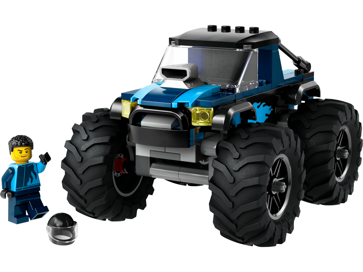 Blue Monster Truck