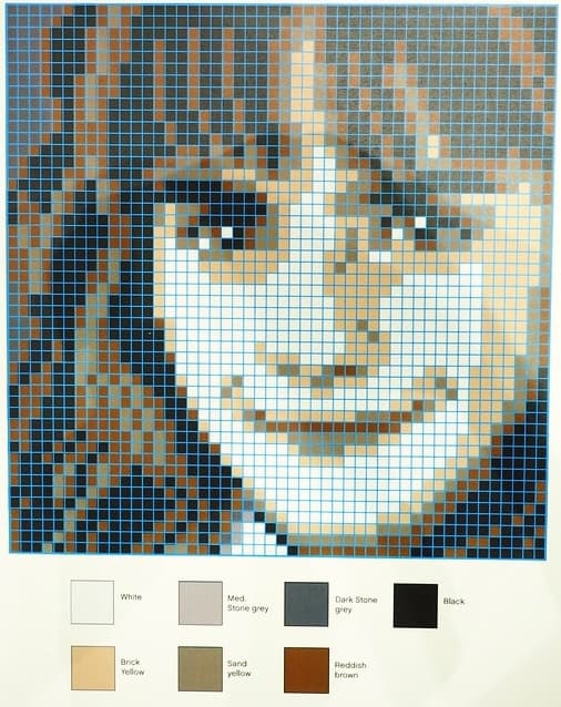 Hermione Granger Mosaic