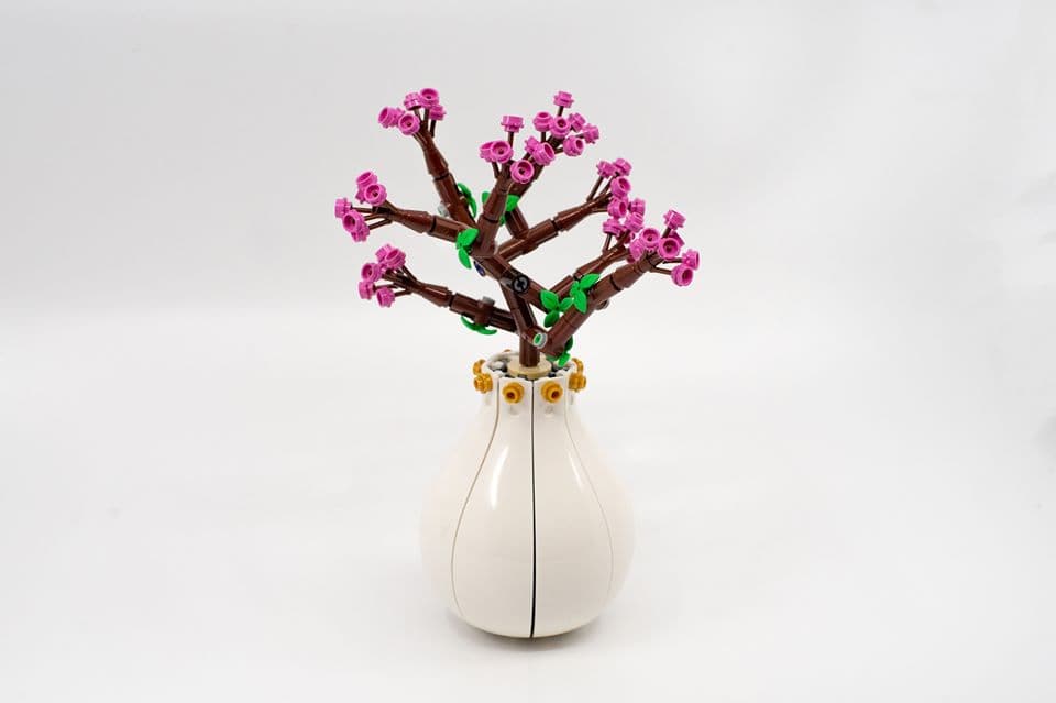 Peach Flower Vase