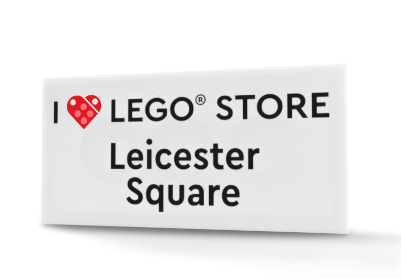 I [Heart] LEGO Store Leicester Square Tile