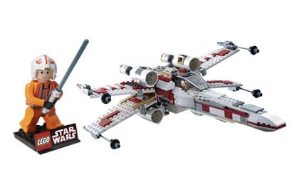 X-wing Fighter and Luke Pilot Maquette Co-Pack
