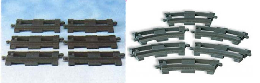 Duplo Train Track Value Pack