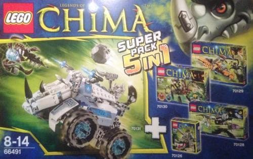 Legends of Chima Super Pack 5 in 1