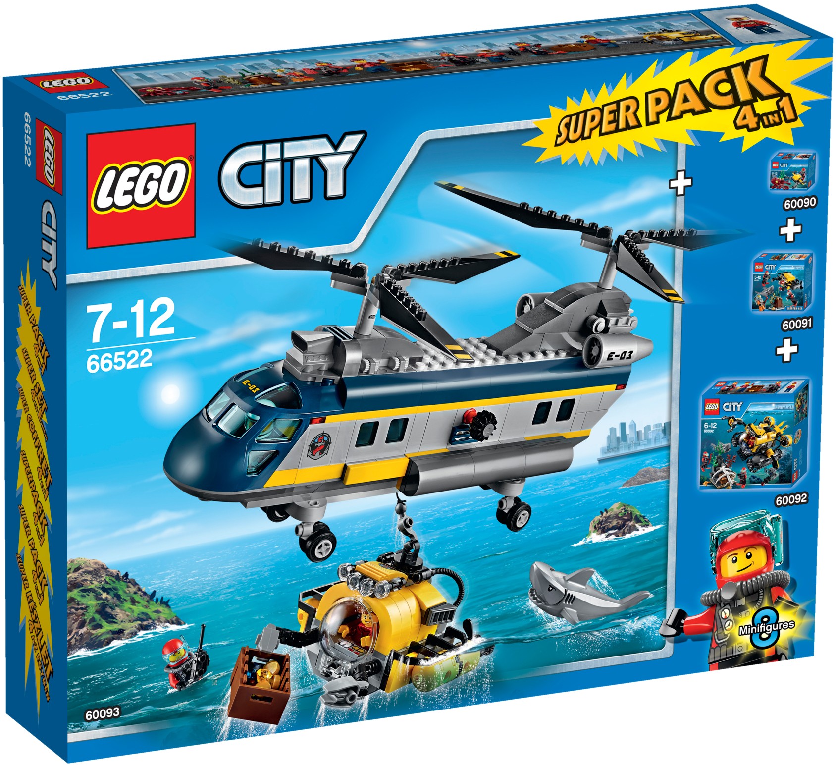 City Super Pack 4 in 1