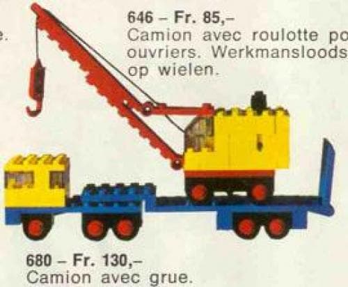Low-Loader and Crane