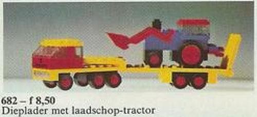 Low-Loader and Tractor