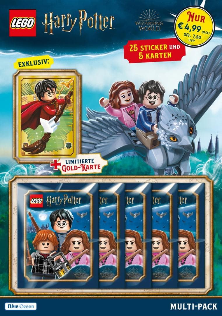 Harry Potter Stickers and Cards - Multi-Pack (German Version)
