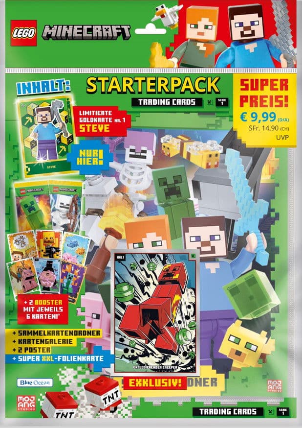 Minecraft Trading Cards Series 1 - Starterpack
