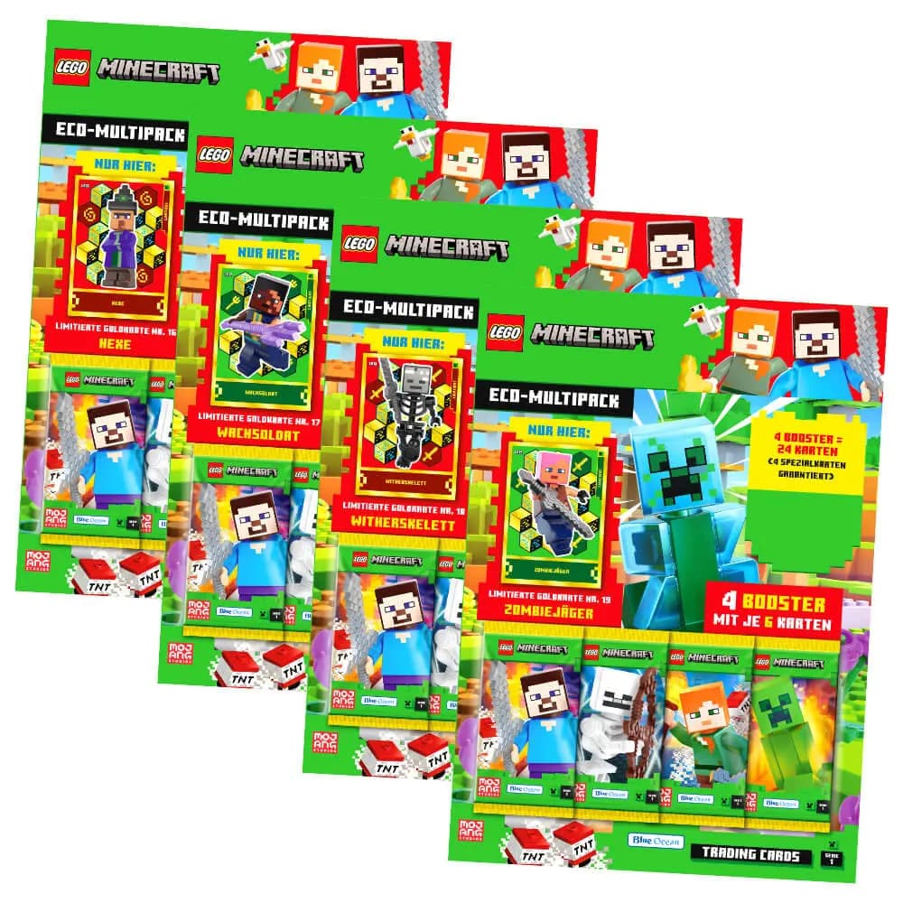 Minecraft Trading Cards Series 1 - Eco-Multipack