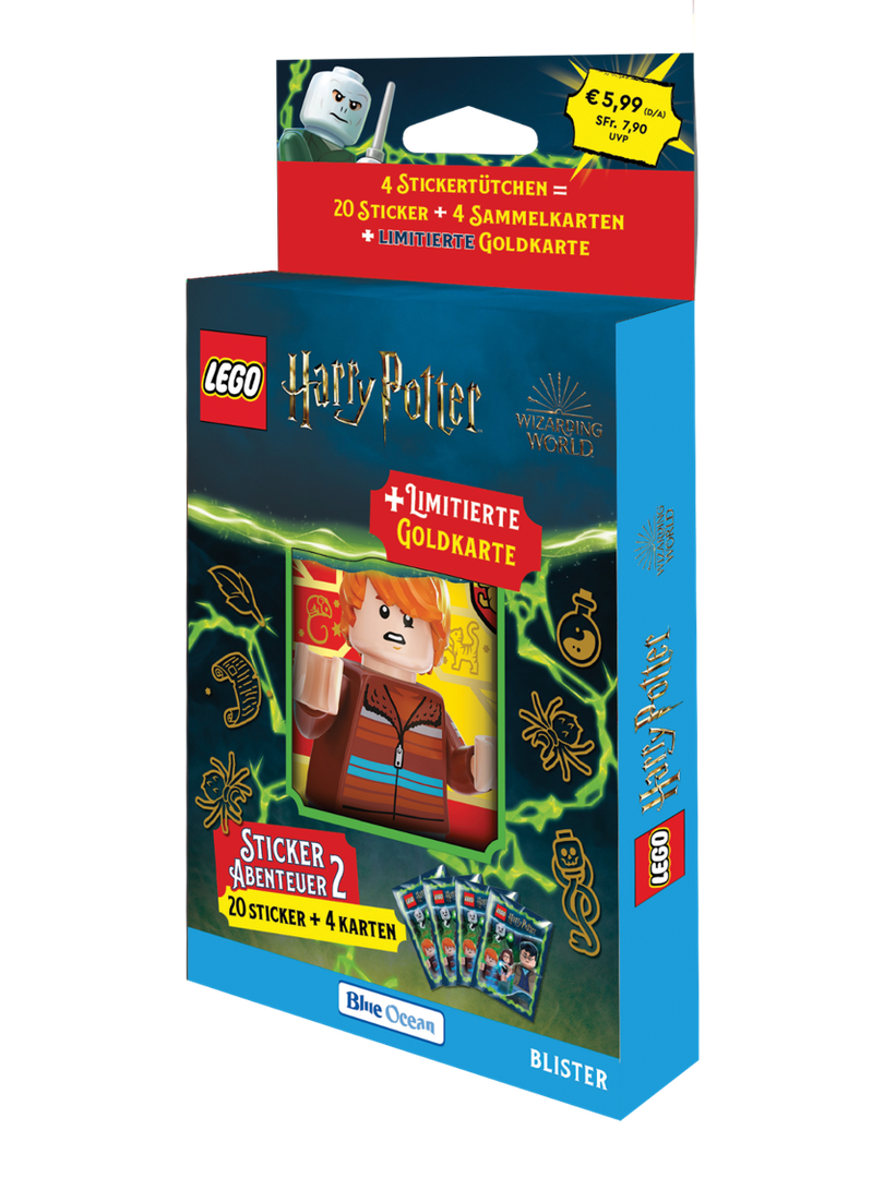 Harry Potter Stickers and Cards - Blister Pack Series 2