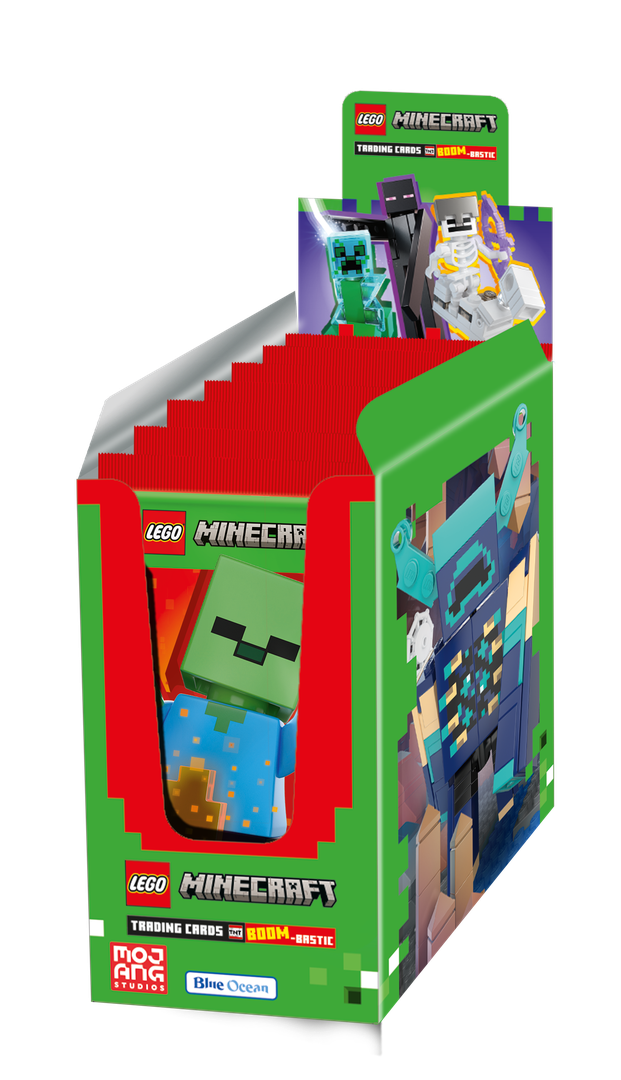 Minecraft Trading Cards Series 2: Boom-Bastic - Sealed Box (25 Packs)