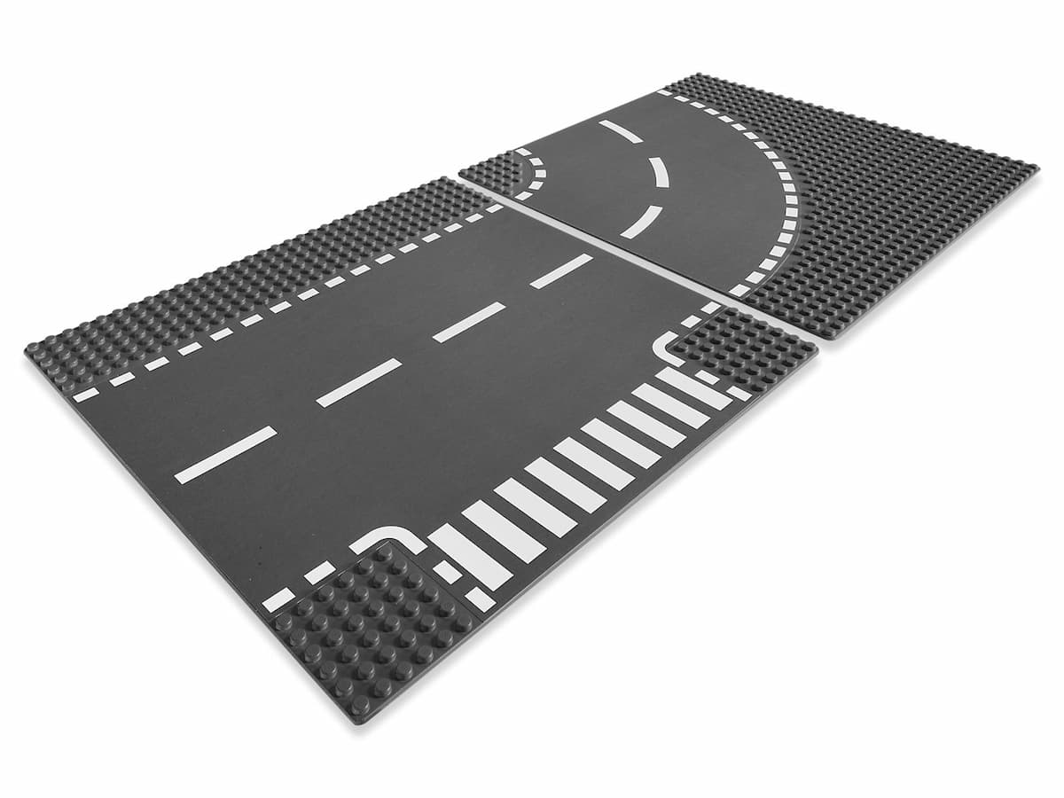 T-Junction & Curved Road Plates