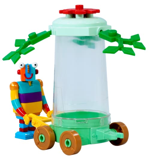 Stripy's Flower Cart