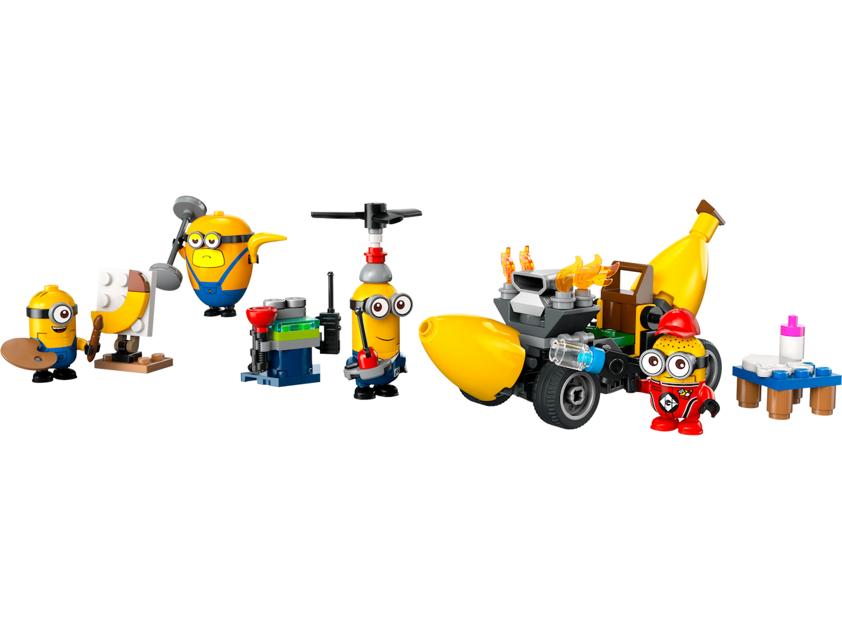 Minions and Banana Car