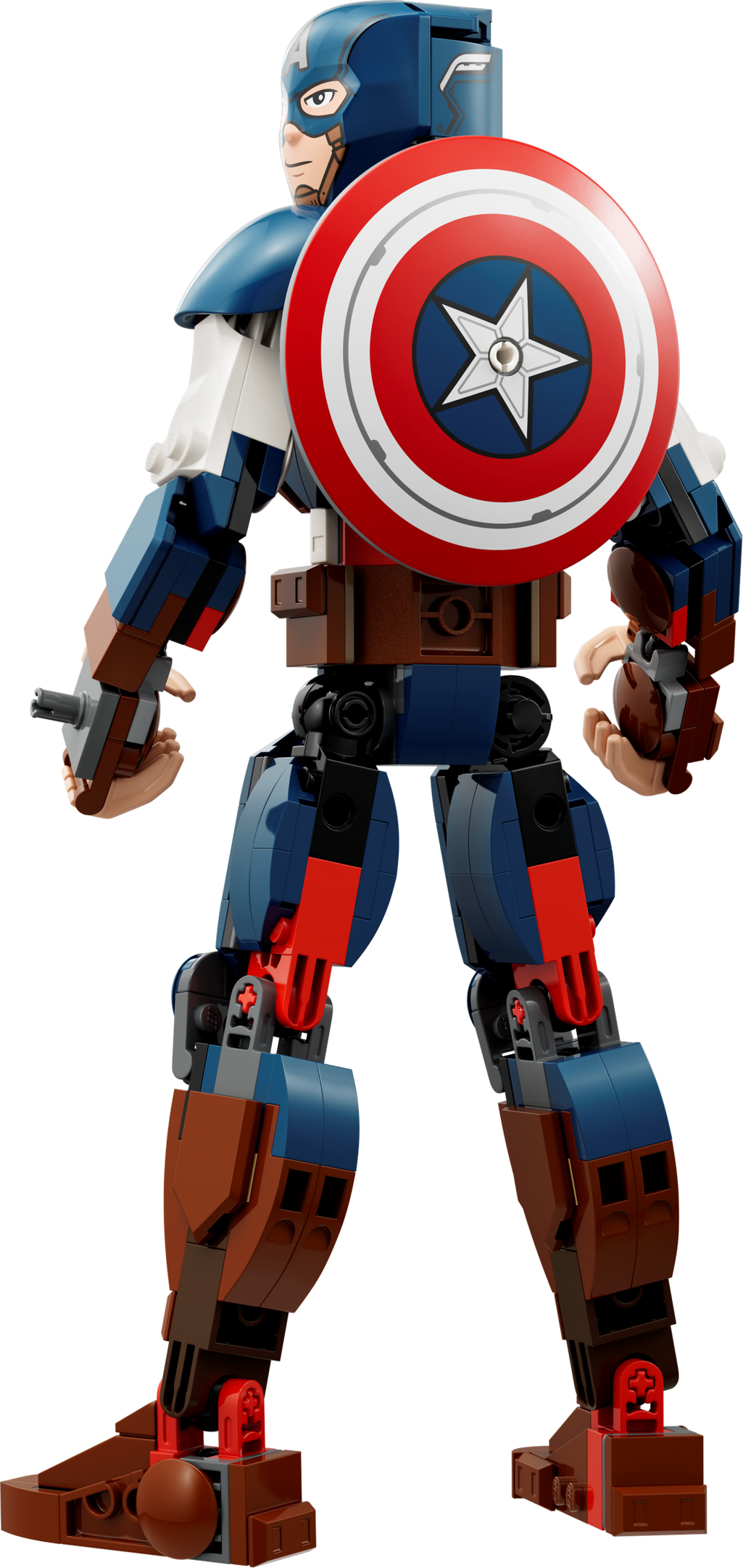 Captain America Construction Figure