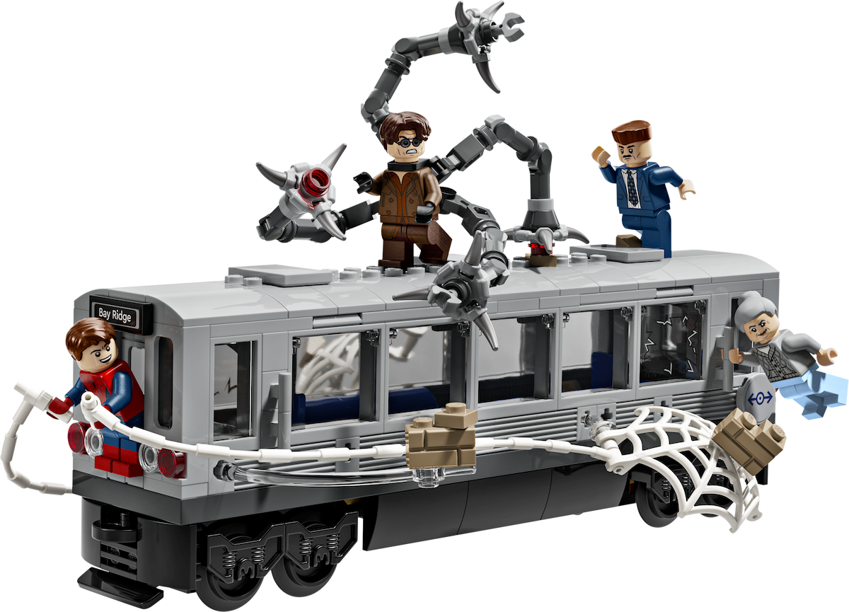Spider-Man vs. Doc Ock Subway Train Scene