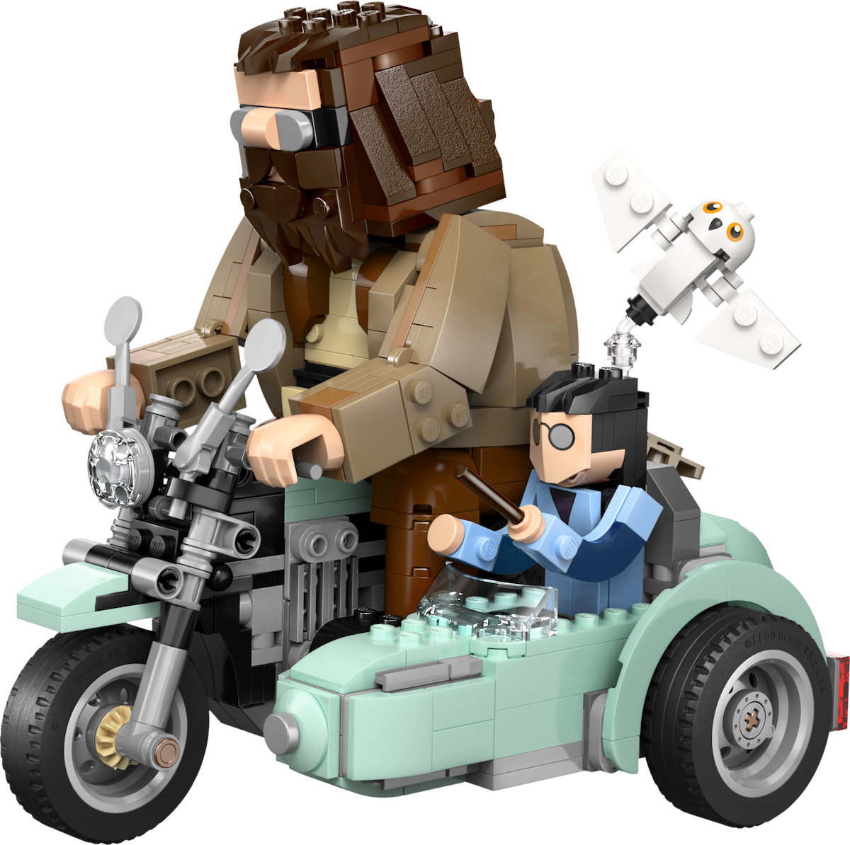 Hagrid & Harry's Motorcycle Ride