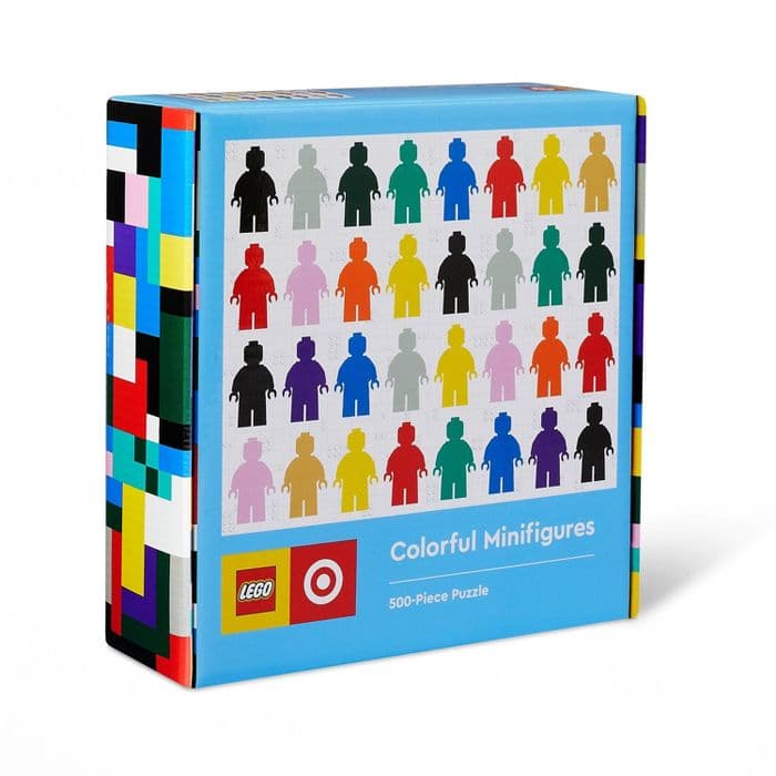 Colorful Minifigures Jigsaw Puzzle