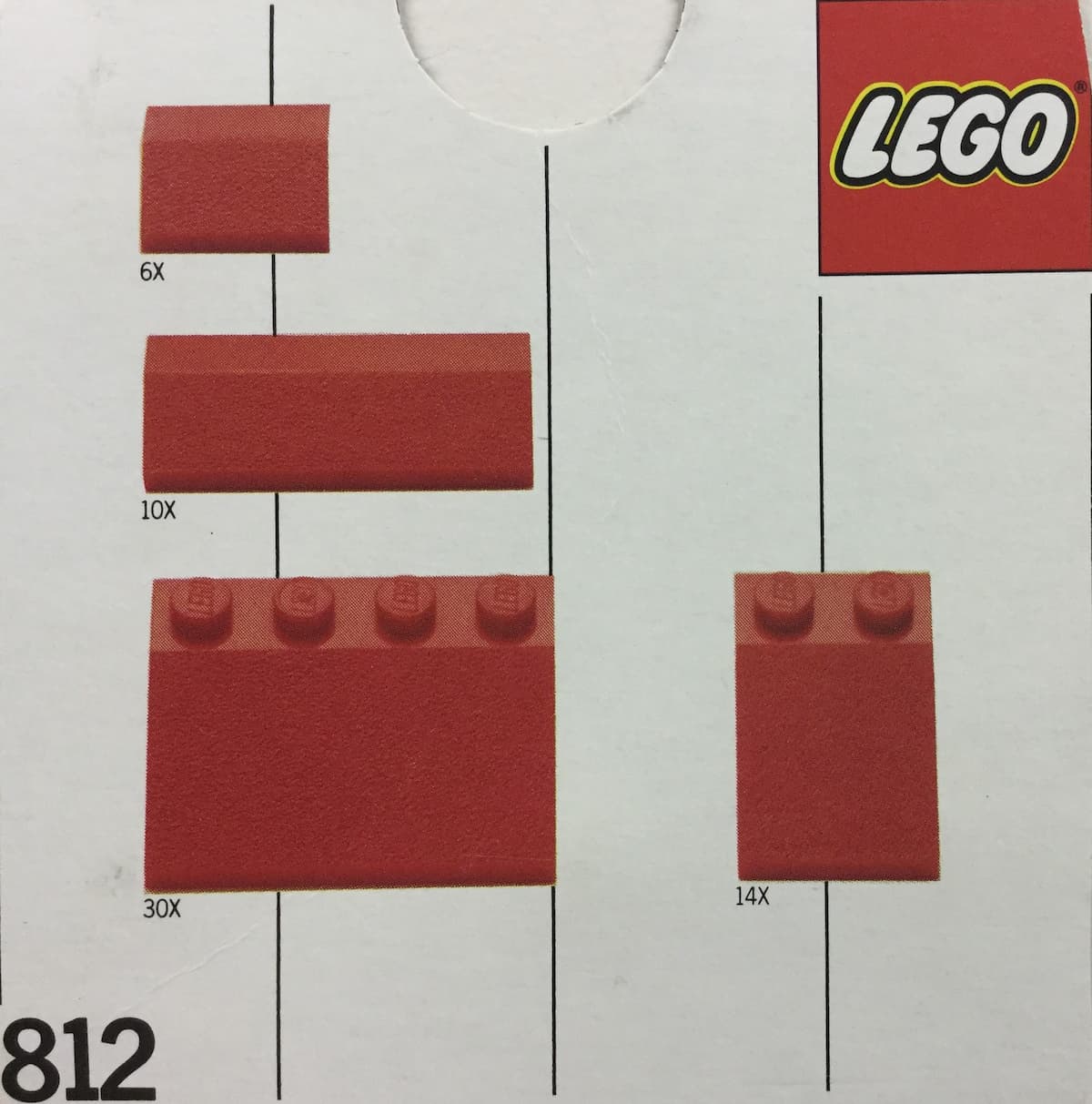 Red Roof Bricks, Shallow Pitch