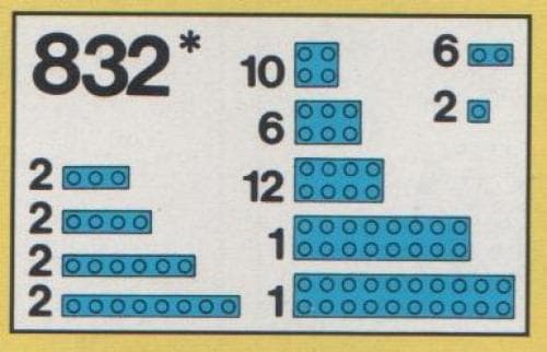 Parts Pack, Blue Bricks