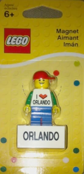 I [Heart] Orlando Figure Magnet