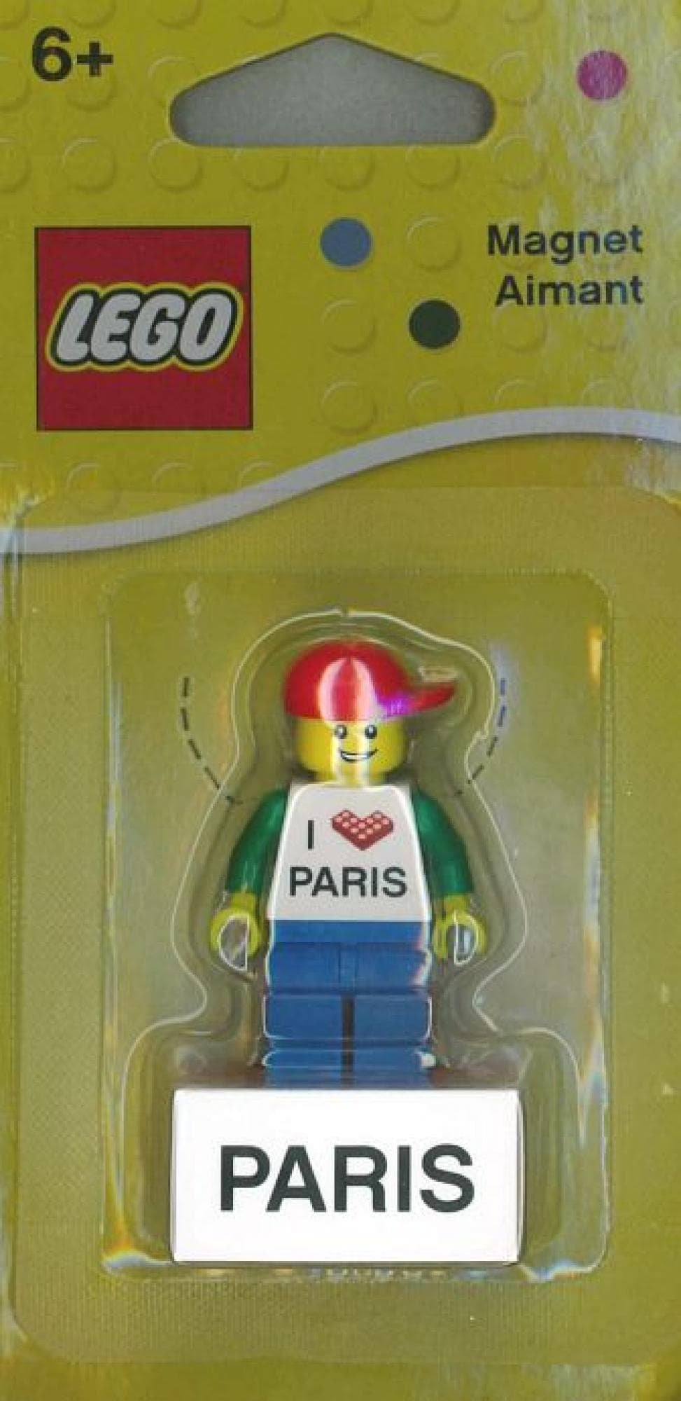 I [Heart] Paris Magnet [Male]