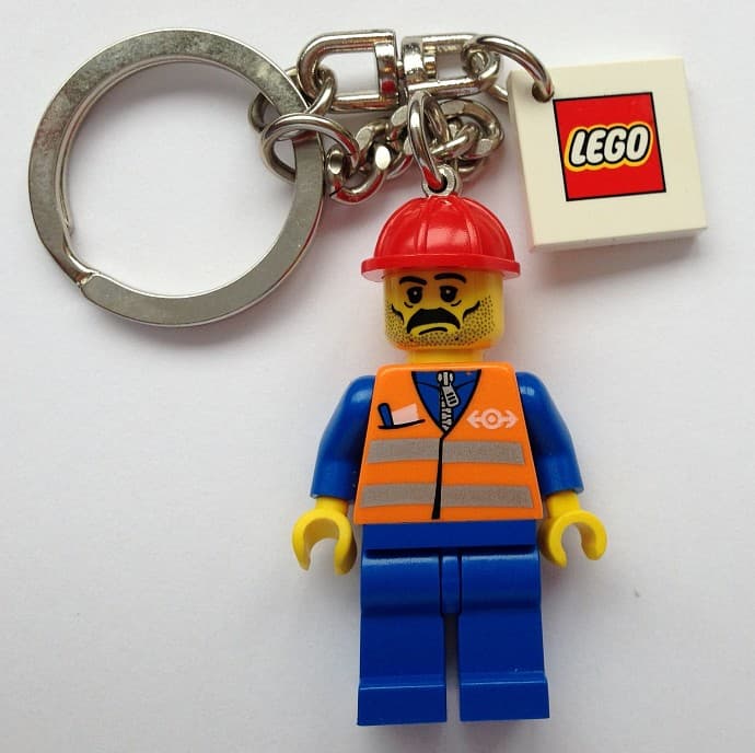 Train Worker Key Chain