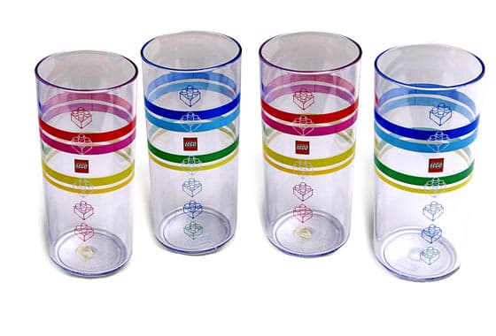 Classic Stripes Plastic Tumblers