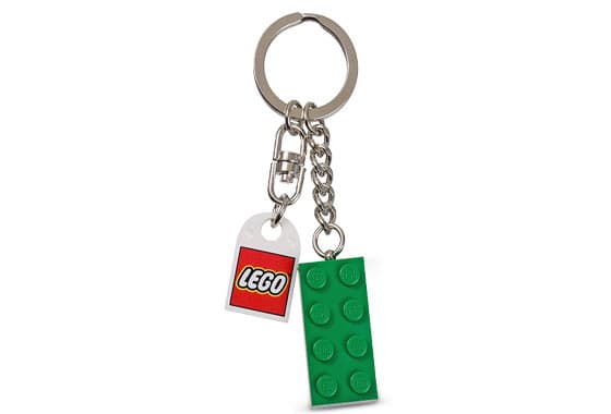 Green Brick Key Chain