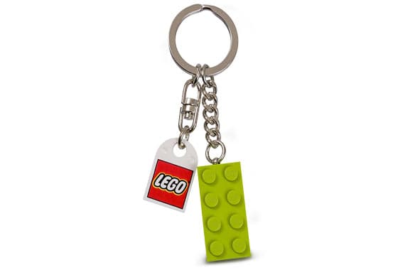 Lime Green Brick Key Chain