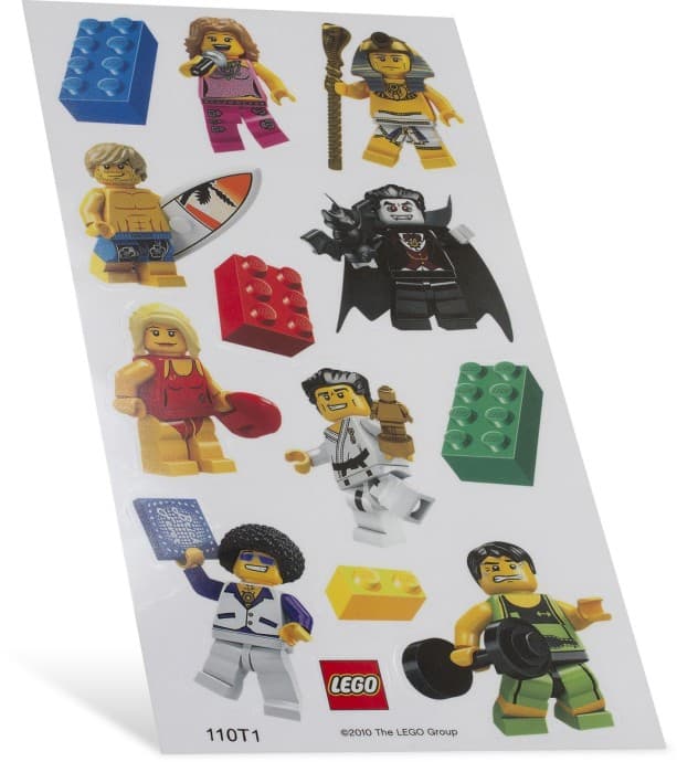 Minifigure Sticker Set