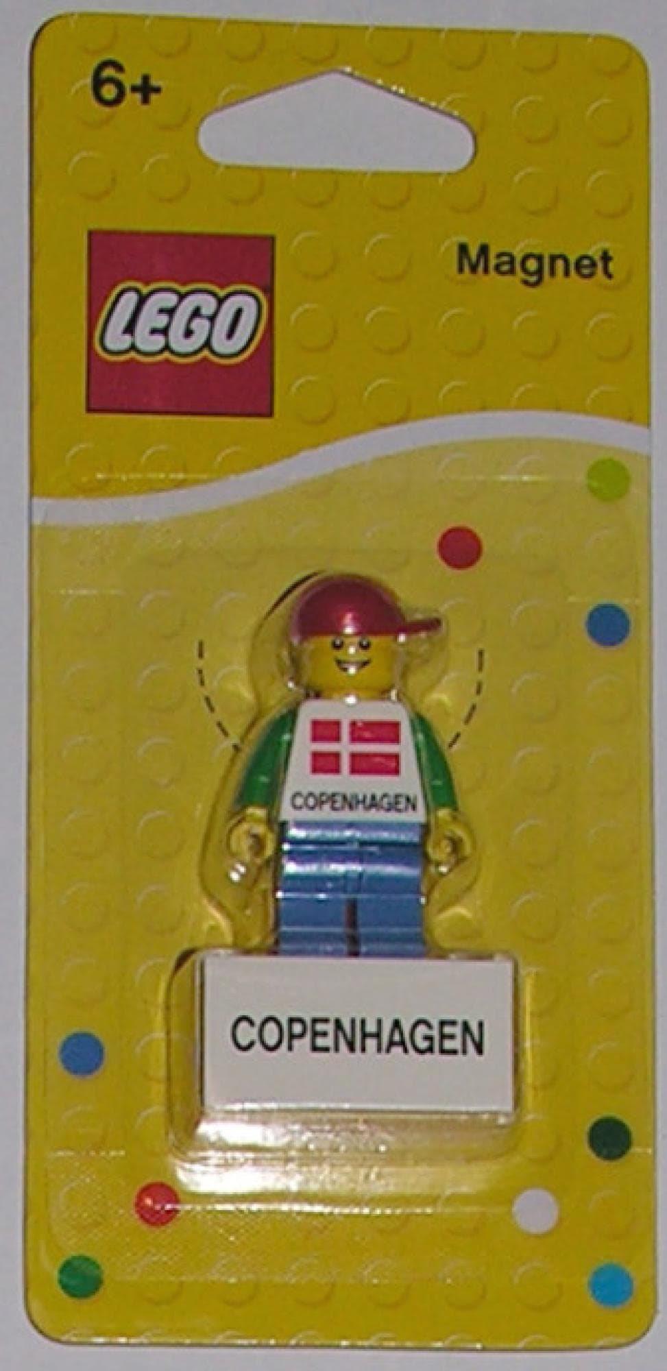 Copenhagen LEGO Store Magnet [Male]