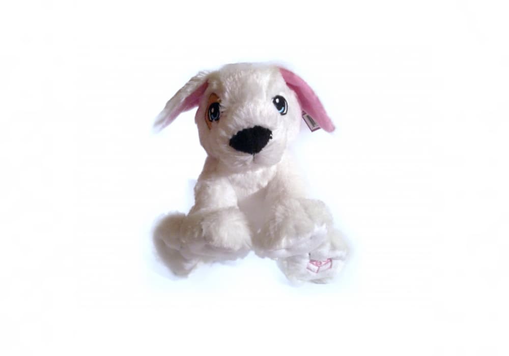 Friends White Dog Puppy Plush