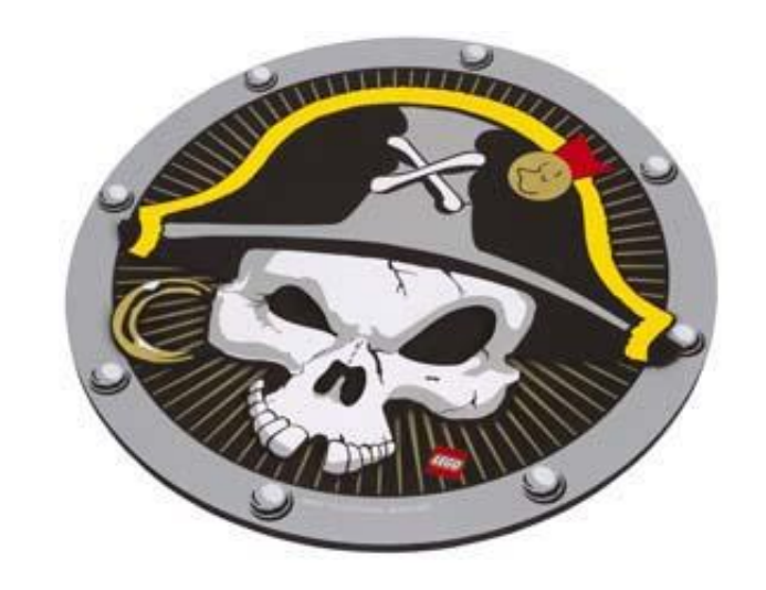 Pirate Shield (Gray)