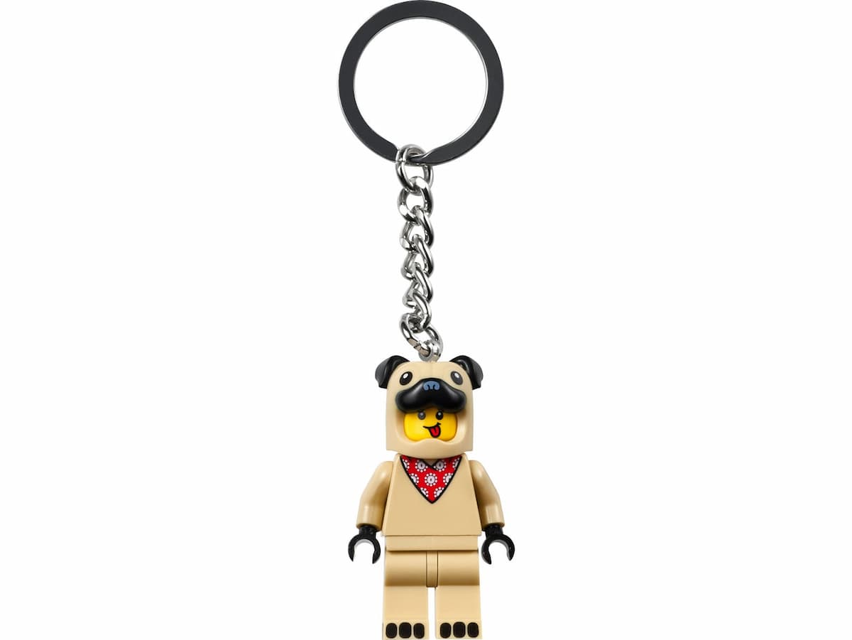 French Bulldog Guy Key Chain