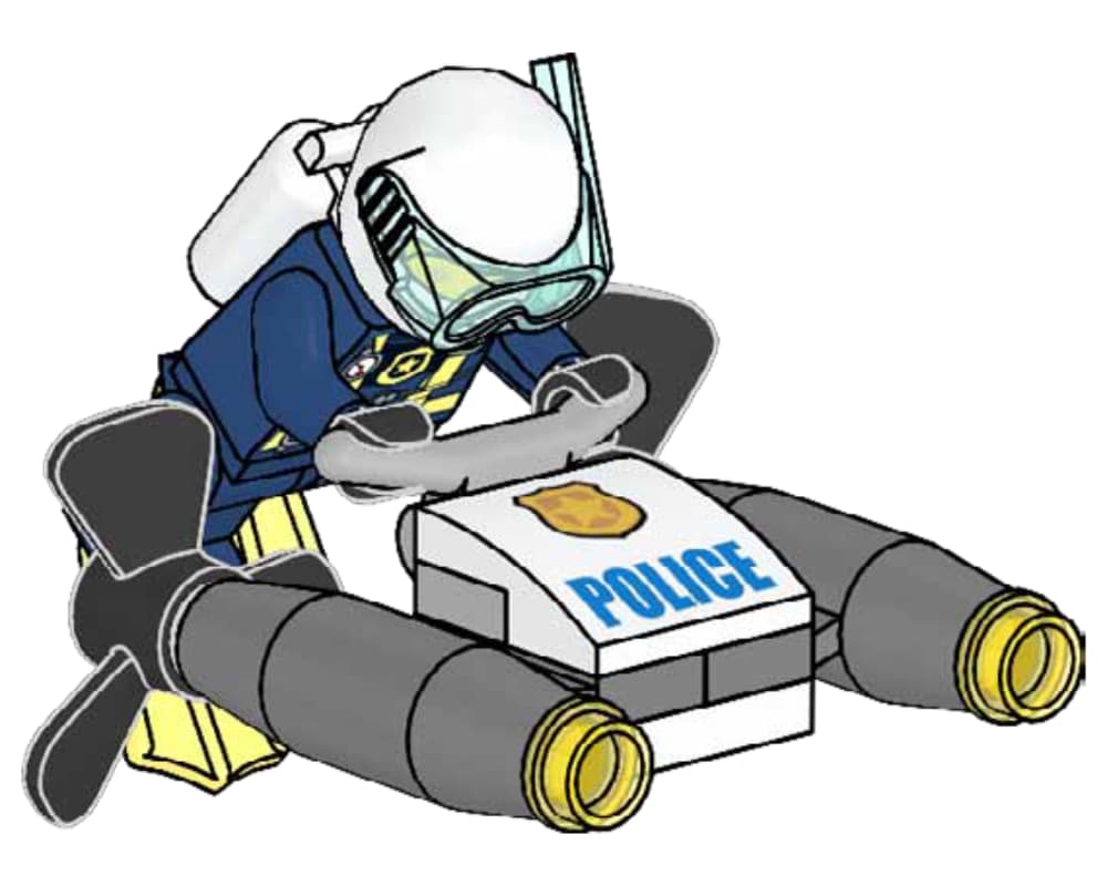 Carl Confidential's Diving Scooter