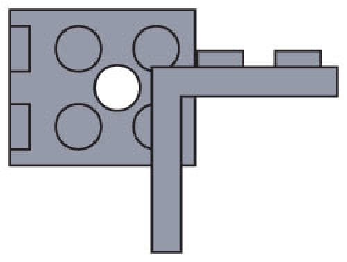 2 x 2 Angle Plate (Pack of 25)