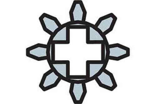 8 Tooth Gears (Pack of 100) 'Spur' Gears