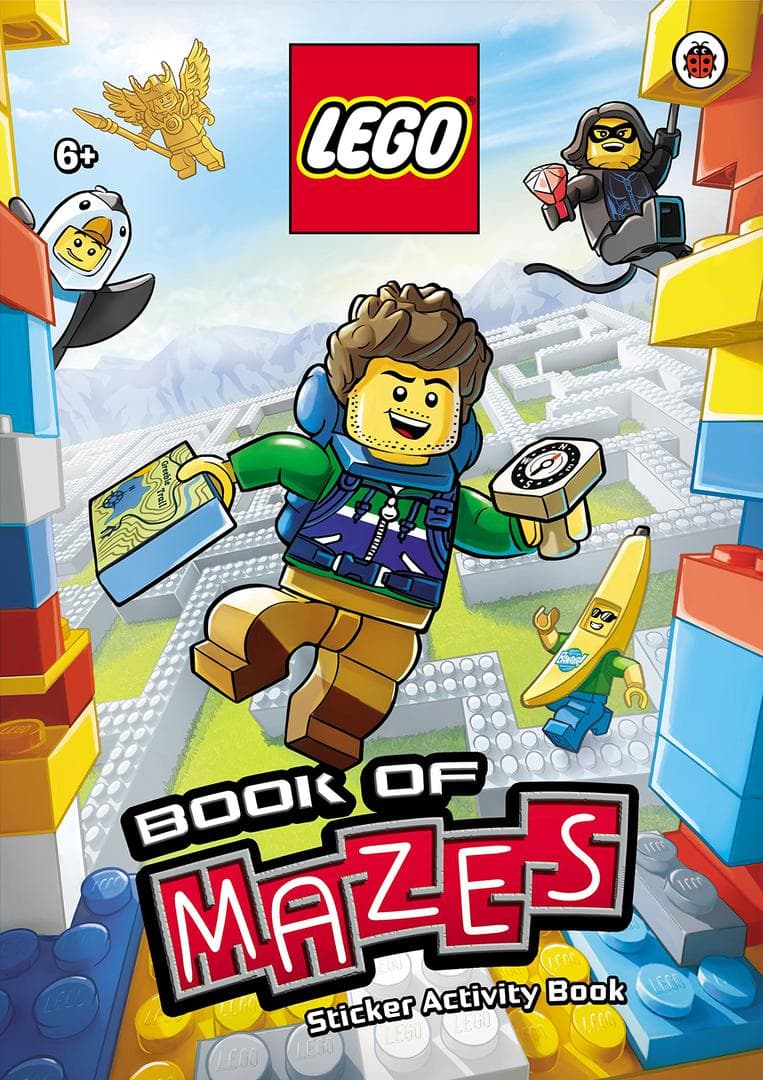 Book of Mazes: Sticker Activity Book