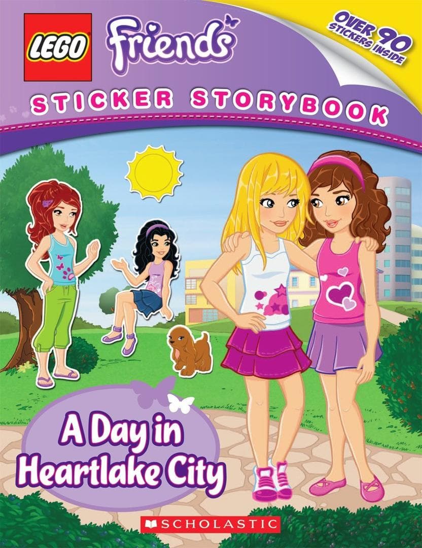 Friends: A Day in Heartlake City: Sticker Storybook