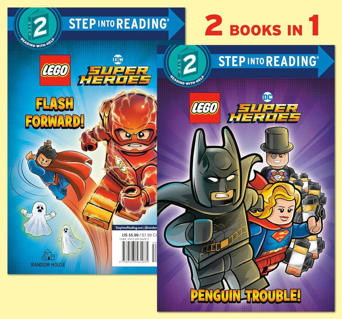 DC Comics Super Heroes: Penguin Trouble/Flash Forward