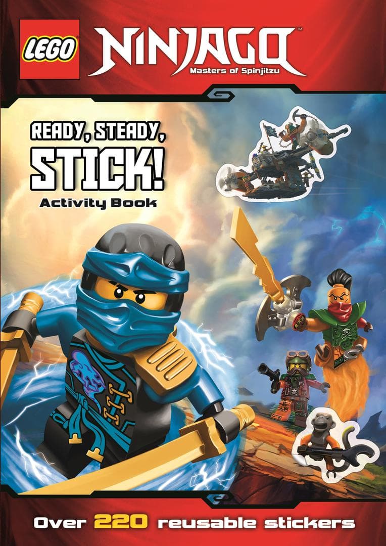Ninjago: Ready, Steady, Stick: Activity Book