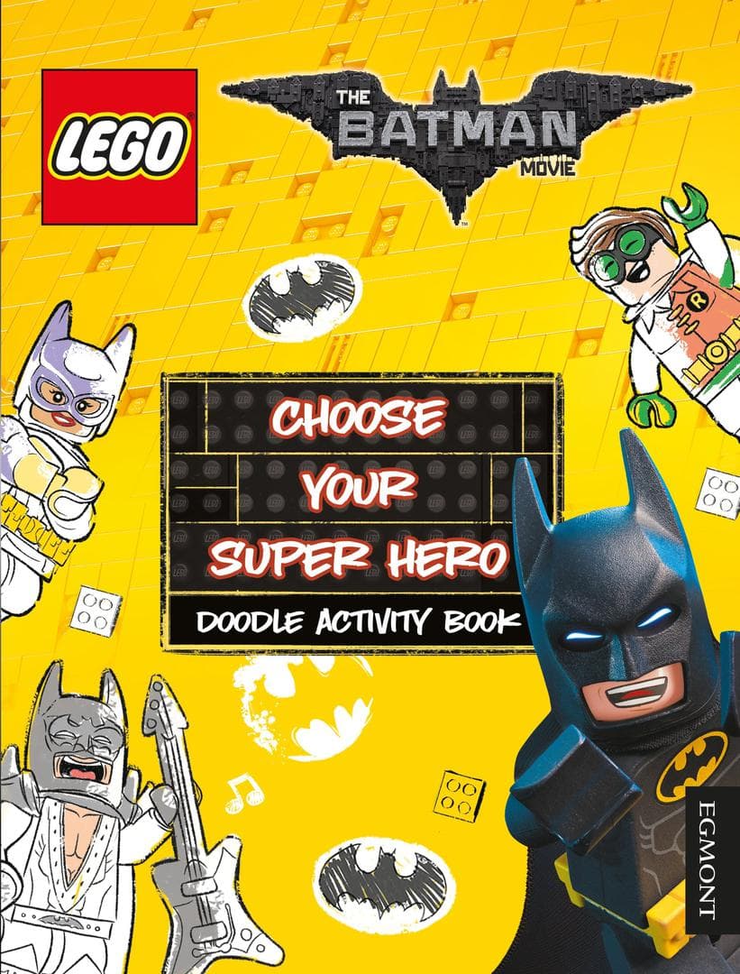 The LEGO Batman Movie: Choose Your Super Hero: Doodle Activity Book