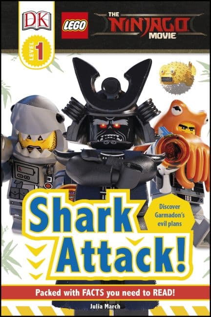 DK Readers Level 1: The LEGO Ninjago Movie: Shark Attack!