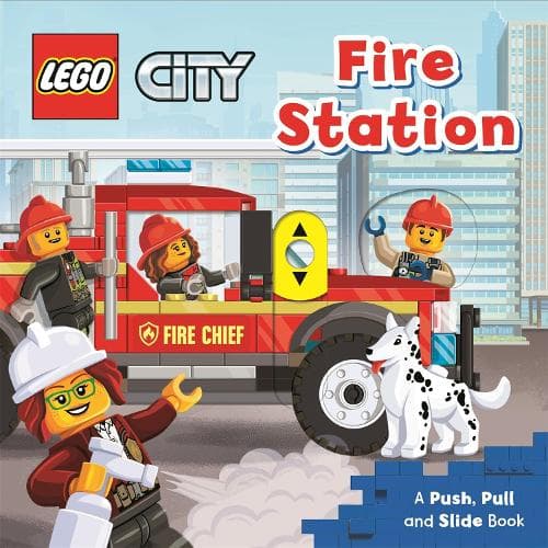 City: Fire Station: A Push, Pull and Slide Book